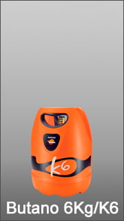 Botella pequeña K6 BUTANO 6Kg - Butaspal, Gas Repsol en Sevilla